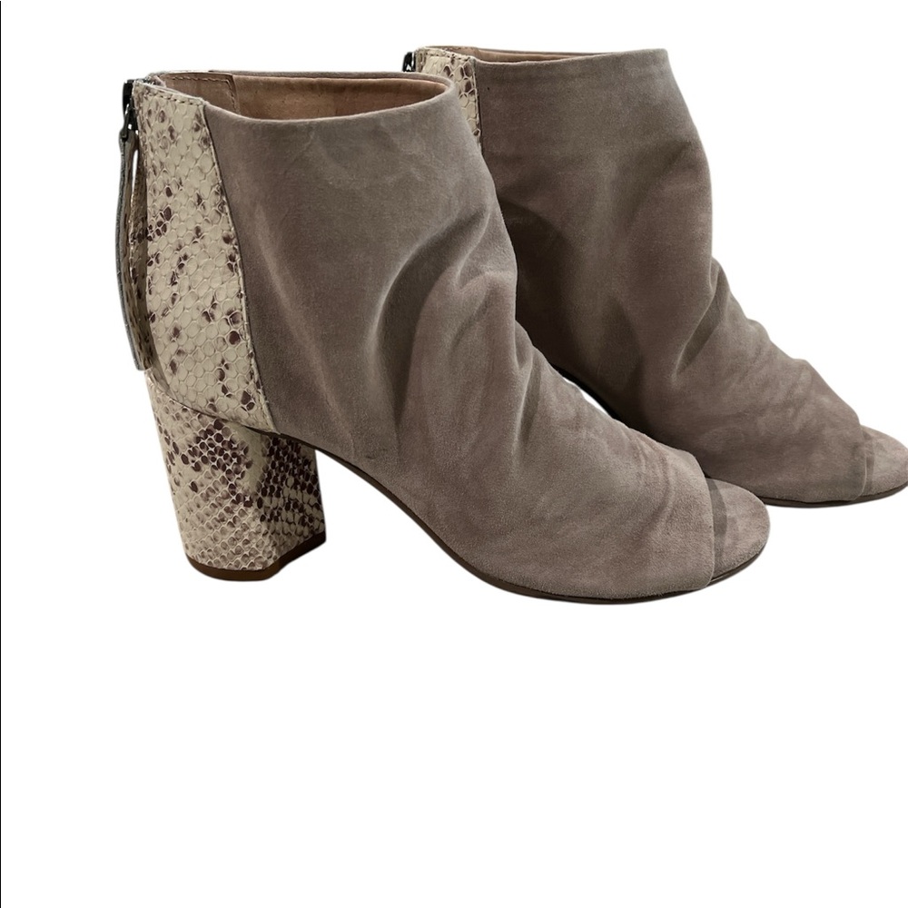 Seychelles peeptoe booties